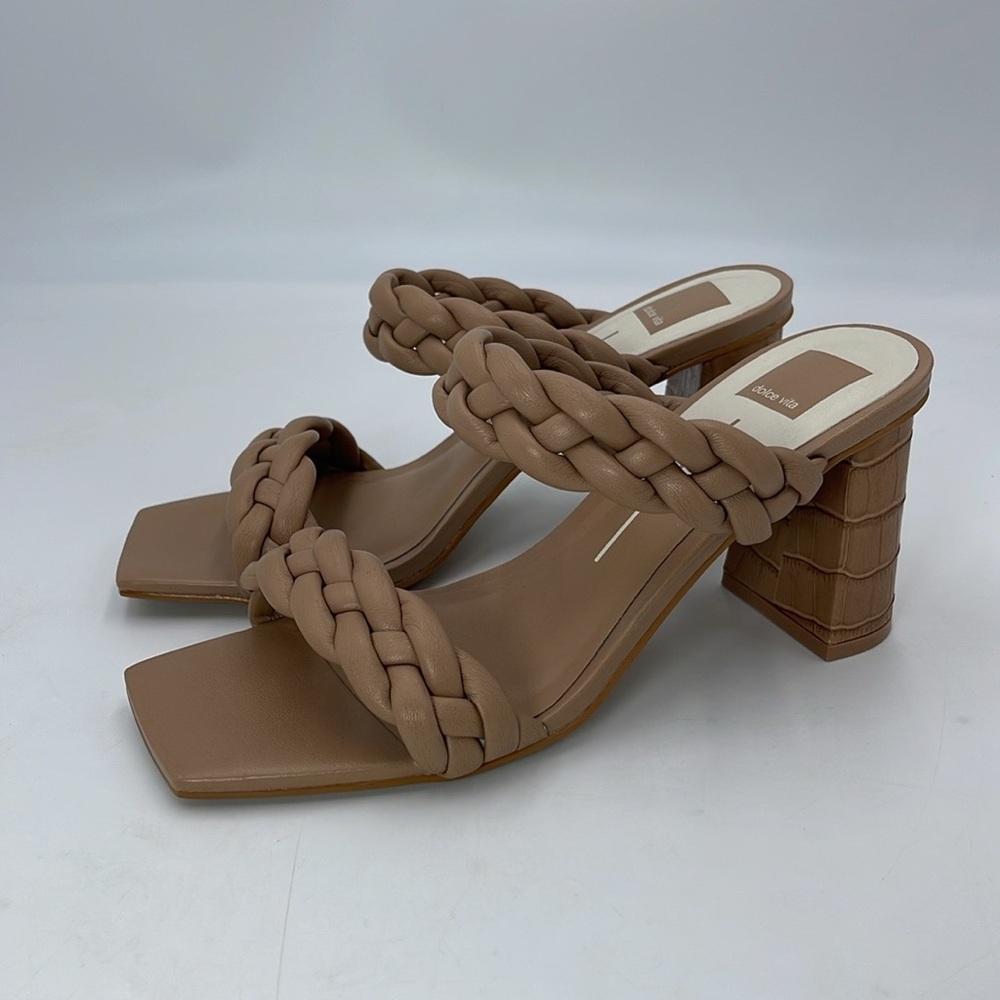 Dolce Vita Paily Heels Espresso Stella, Leather Shoes